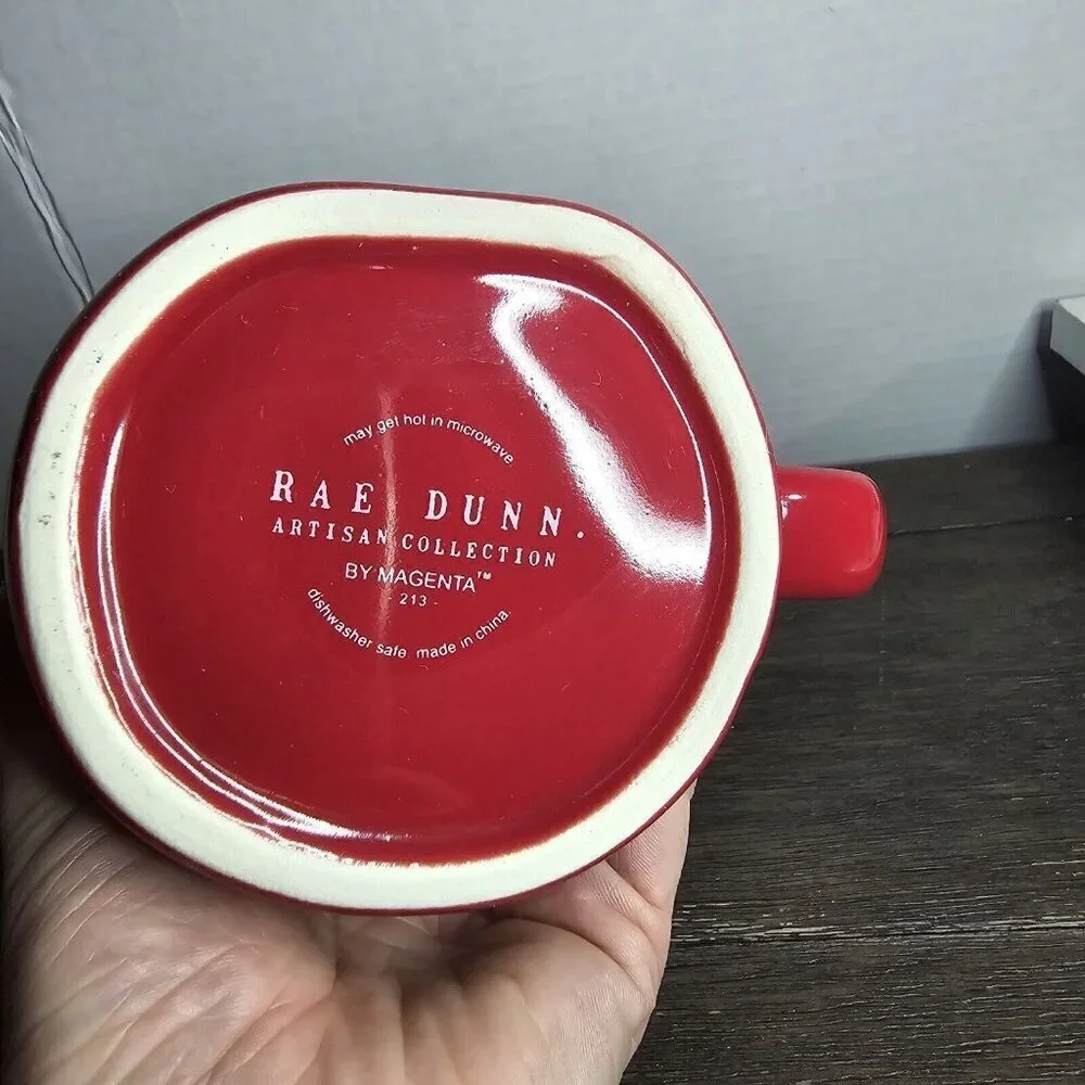 Rae Dunn Artisan Romeo Red Valentine's Day Mug